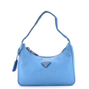 Prada Re-Edition Hobo Tessuto Mini #226519P86B